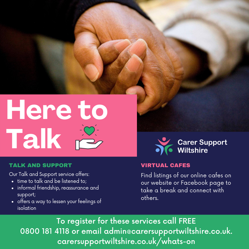 Carers support poster